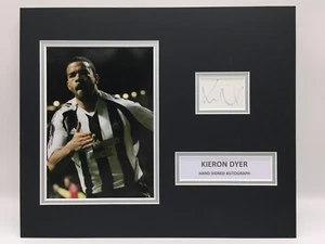 RARE Kieron Dyer Newcastle Signed Photo Display + COA AUTOGRAPH NUFC - Picture 1 of 3