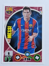 Lionel Messi Panini Adrenalyn XL La Liga BBVA card no 63 Barcelona Rare 2014-15