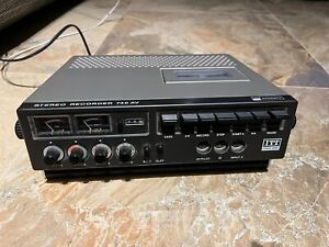  ITT Stereo Recorder 740 AV tragbarer Kassettenrekorder Schaub Lorenz HiFi Deck