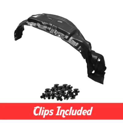 Front Right Side Fender Liner w/ Clips For 1995-2000 Toyota Tacoma 2WD TO1249111 - Image 1 of 4
