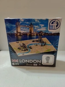 London Puzzle 4D Cityscape Time Puzzle Mini Series 174 Pieces - Picture 1 of 6