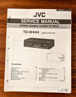 JVC TD-W444 Cassette Deck Service Manual *Original*