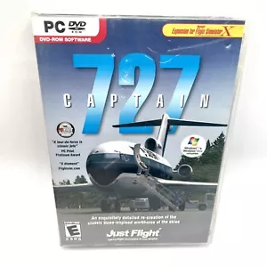 Just Flight 727 CAPTAIN PC 2010 DVD-ROM Espansione per Simulatore di Volo X FSX - Foto 1 di 7