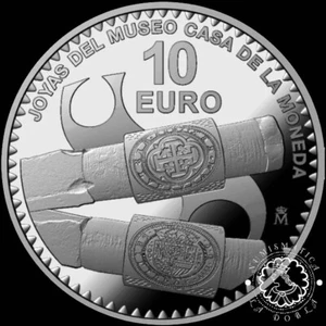 LADOBLA - 2023 - Estuche 10 EUROS PROOF - IV Aniversario del CENTÉN (Rodillos) - - Imagen 1 de 2