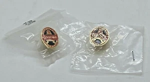 GEORGE GALE BEST BITTER & FESTIVAL MILD PIN BADGES - BEER ALE PUB BAR BADGE - Picture 1 of 3