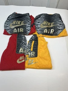 Lote De 2 Trajes De Salto Nike De Colección/Jogging Rojo Y Amarillo Adolescente/Adulto Pequeño - Imagen 1 de 23
