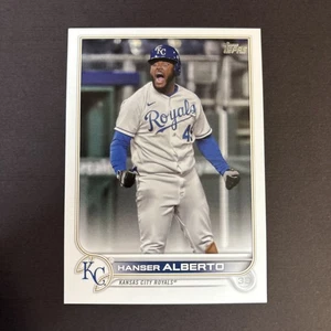 2022 Topps Series 1 - Hanser Alberto #53 Advanced Stats Back /300 - Picture 1 of 3
