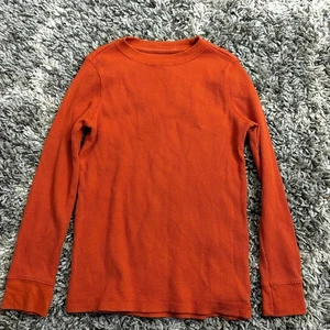 Urban Pipeline Burnt Orange Waffle Knit Thermal Long Sleeved T Shirt S Small - Picture 1 of 5