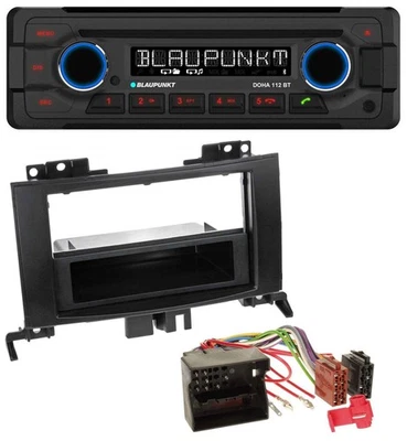 Blaupunkt AUX MP3 CD Bluetooth USB Autoradio für Mercedes Sprinter ab 06 schwarz - Bild 1 von 4