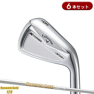 Callaway X Forged Star Iron Set 5-pw / Dynamic Gold 120 S200 - Image 1 of 4