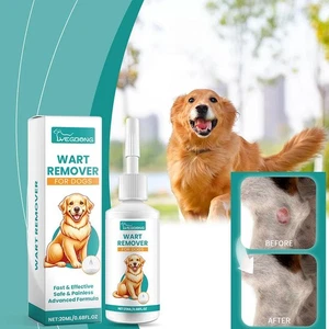20ml Natu ral Dog Wart Remover Dog Skin Tags DogTreatment Wart UK  - Picture 1 of 11