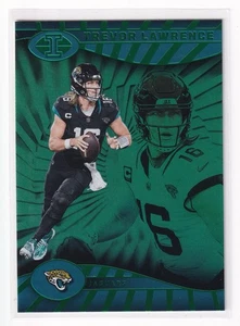 2024 Panini Trevor Lawrence #40 - Emerald | Jacksonville Jaguars - Picture 1 of 3