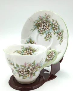 Vintage Royal Albert Orange Blossom Teetasse & Untertasse Blossom Time Series England - Bild 1 von 18