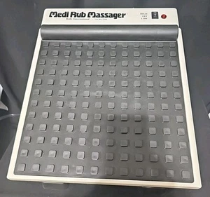 GETESTET! Vintage Medi-Rub 2 Geschwindigkeiten vibrierendes Fußmassagegerät MR3-F mit OVP - Bild 1 von 6