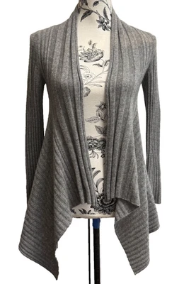 Cárdigan Elena Solano gris 2 capas cachemir talla XS Foto 1 de 4