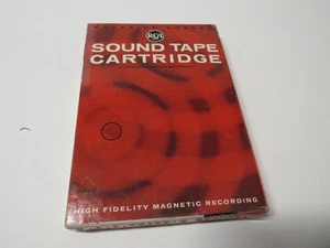 RCA Sound Tape Cartridge Tape Empty Box + Brochure - Foto 1 di 5