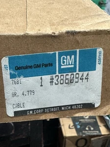 NOS 1964 1965 Chevrolet C-10 Pick Up Truck Front Parking Brake Cable 3860944 GM - Picture 1 of 11