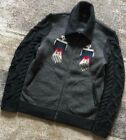 RRL Thunderbird Sleeve Cable Knitting Jacket Size XS Johnny Depp HTG