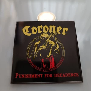 CORONER - Metal Pin / Anstecker / Button - DEATH BLACK HEAVY METAL - Bild 1 von 1