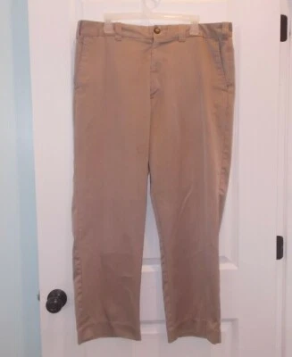 Big Mac Workwear Men’s  Size 38X29 Trademark Beige Flat Front Pants - Image 1 of 4