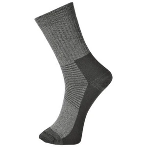 Portwest Thermal Socks Grey 6 - 9 Pack of 1 - Picture 1 of 1