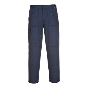 MEN'S WORK ACTION TROUSERS,NAVY,BUILDER,ZIP POCKETS,KNEE PAD TROUSERS,CAR,GARDEN - Picture 1 of 1