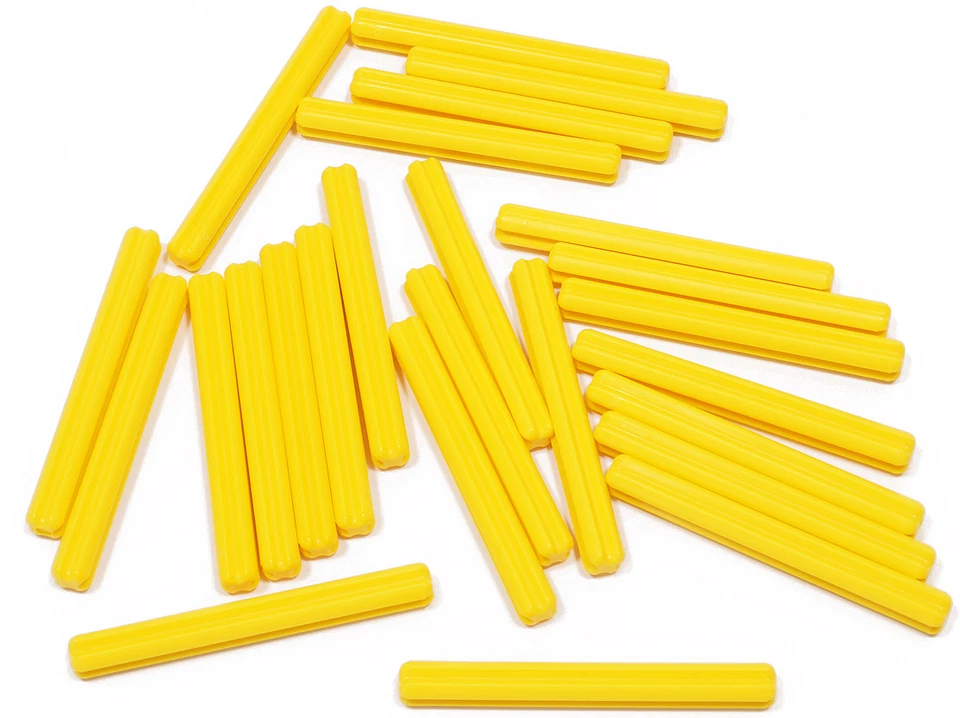 LEGO Technik - 25 Achsen / Kreuzachsen 5 Noppen lang gelb / 32073 NEUWARE - Bild 1 von 1