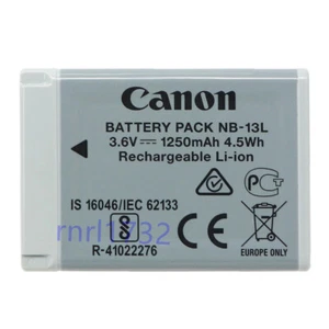 NEW OEM Canon NB-13L Battery For PowerShot G7X G5X G9X SX730 SX740 G7XII G9XII - Picture 1 of 5