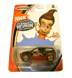 Buggy negro Matchbox Nick Jimmy Neutron 2004 de colección 4 x 4 - sellado de fábrica - nuevo - Imagen 1 de 7