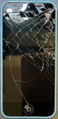 Apple iPhone 5c - 16GB - Blue (Unlocked) A1532 (CDMA + GSM) For Parts AS IS READ - Image 1 of 4