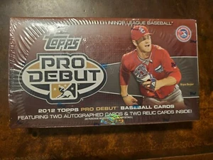 Scatola sigillata Topps Pro Debut 2012 Bryce Harper Cole Yelich Machado molti altri - Foto 1 di 3