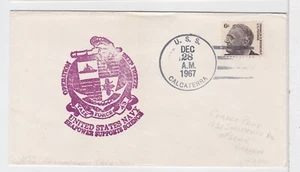 TurtlesTradingPost- US Navy- USS Calcaterra in Antartica - 1967 Hand Cancel - Picture 1 of 1