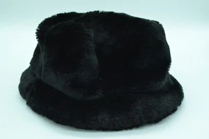 Old Navy Toddler Black Faux Fur Top Hat Cap 2T-4T Holiday 2003 Soft Hat for Kids - Picture 1 of 7