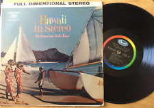 The Hawaiian Hula Boys Hawaii In Stereo USED LP VINYL 1958 Capitol RecorST 10223