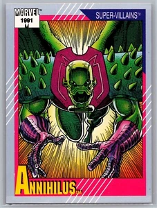 1991 Marvel Super Villains Impel Trading Cards #72 Annihilus Set Break! NM-MT++ - Picture 1 of 2