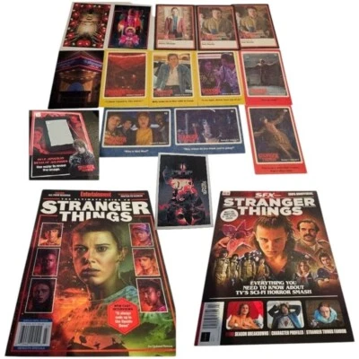 Stranger Things Ultimate Guide Unofficial Entertainment Weekly RP Themed Cards - Image 1 of 4