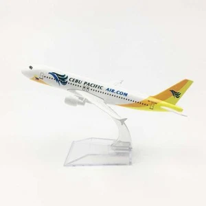 ✈️ 16cm Cebu Pacific Airplane A320 Metal Plane Airlines airplane model gift - Picture 1 of 7