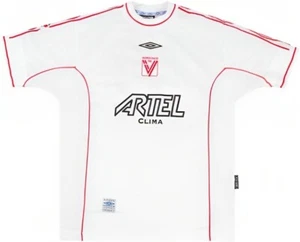 Camiseta deportiva visitante del club de fútbol Vicenza 2000/2001 visitante pequeña nueva retro - Imagen 1 de 1