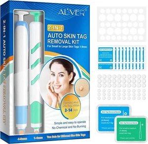 Skin Tag Remover Pen PAINLESS Skin Tag Wart Removal Kit For Small to Large Tags - Picture 1 of 8