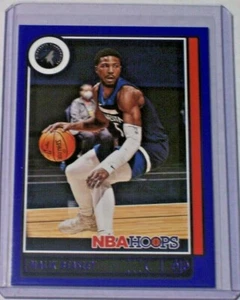 Aros NBA Panini 2021-22 azul paralelo Malik Beasley Timberwolves envío gratuito - Imagen 1 de 1
