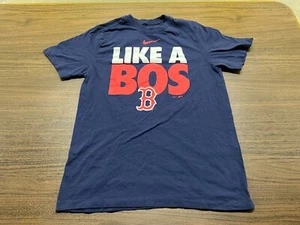 Boston Red Sox "Like a BOS" T-shirt baseball uomo blu MLB - Nike - Small - Foto 1 di 2