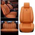 Car Seat Covers 5-Seats Set for BMW Leather Protection Cushion Orange 001