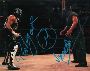 PENTAGON JR & FENIX signed (WRESTLING) 8X10 photo *Lucha Underground* W/COA #2 - Picture 1 of 1