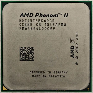 AMD Phenom II X6 1055T HDT55TFBK6DGR AM3 3MB 667MHZ 2.8GHz CPU Processors 125w - Picture 1 of 2