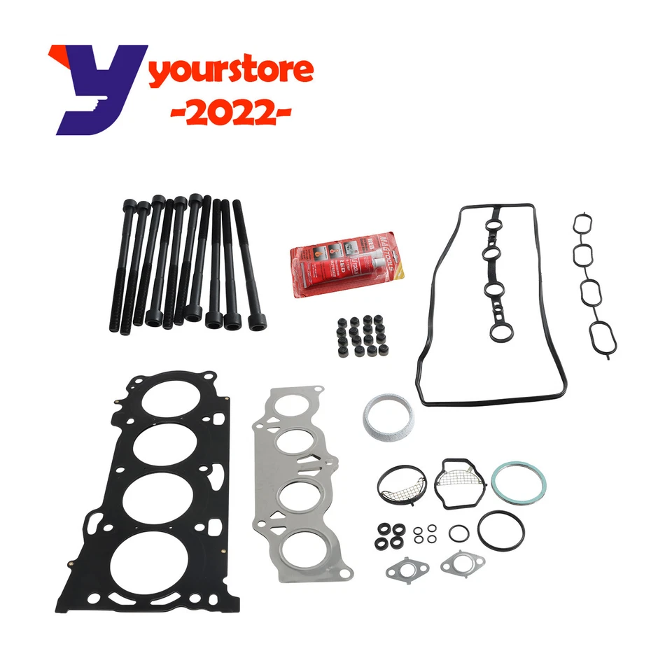Head Gasket Bolts Set for Lexus HS250h Toyota Corolla Camry Highlander Solara - Image 1 of 4