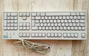 Siemens Nixdorf Original PS/2 Tastatur S26381-K210-L120, 5V DC 50 mA HOS 03 - Bild 1 von 7