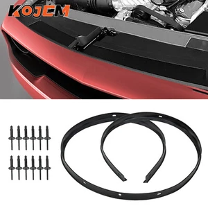 Fit For Dodge Challenger 2008-2022 Front Hood Bumper Weatherstrip Seal & Rivets - Picture 1 of 13