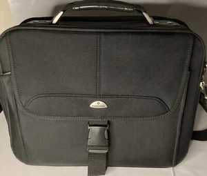 Samsonite Unisex Black Modern 12 Pocketed Utility 15” Laptop Messenger Bag - Bild 1 von 7
