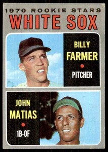 1970 Topps Rookie Stars/Billy Farmer RC/John Matias RC RC #444