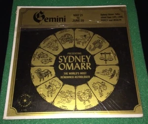 Sydney Omarr~The World's Most Renowned Astrologer~Gemini~SEALED - Picture 1 of 2